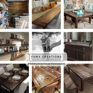 custom furniture by fama creations using general finishes stains, dyes, and paints