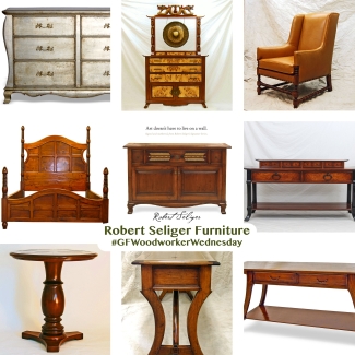 custom wood furniture by robert seliger furniture using general finishes stains, dyes, and paints