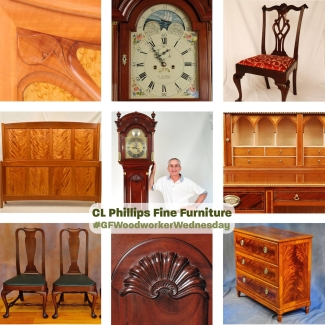 custom wood furniture by cl phillips fine furniture using general finishes stains, dyes, and paints