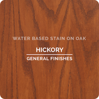 General Finishes Water Based Wood Stain - Hickory (ON OAK)