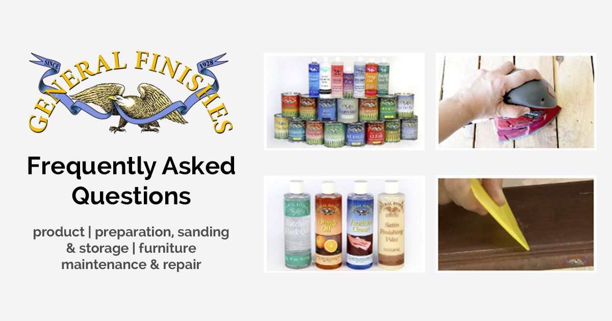 FAQs from GF University General Finishes