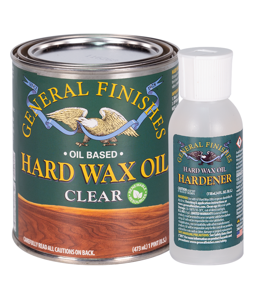 General Finishes' professionalgrade Hard Wax Oil & Hardener