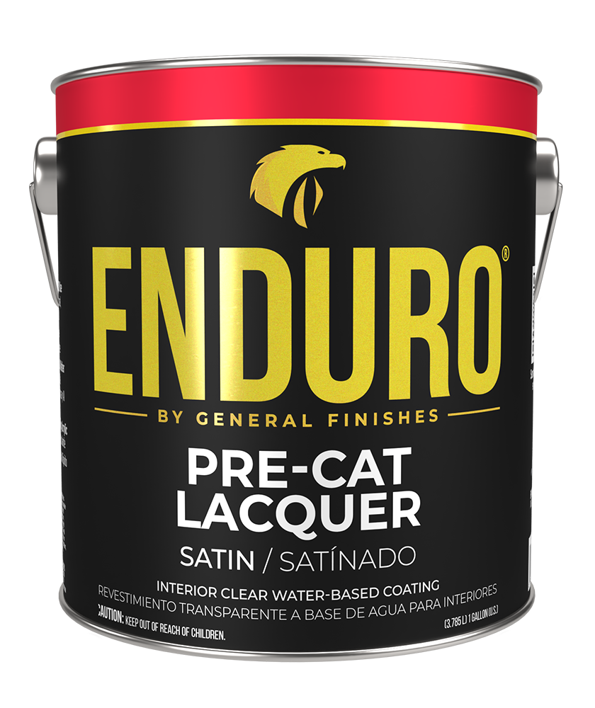 Enduro Pre Cat Lacquer Water Based Finish General Finishes