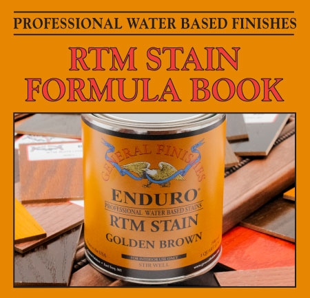 Enduro RTM Water-Based Stain Formula Book