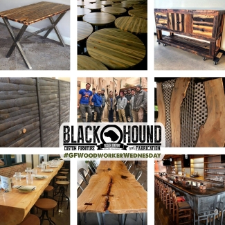 custom wood furniture by black hound custom furniture and fabrication