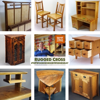 custom wood furniture by rogged cross using general finishes stains, dyes, and paints