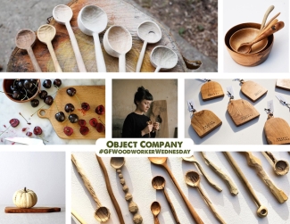 custom kitchen utencils and tools made by object company using general finishes stains