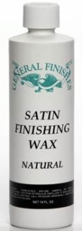 General Finishes Satin Finishing Wax 8oz - The Compleat Sculptor