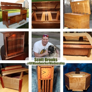 custom furniture by scott brooks using general finishes stains, dyes, and paints