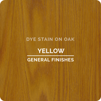 General Finishes Water Based Dye Stain - Yellow (ON OAK)