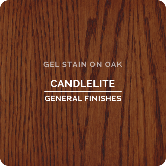 General Finishes Oil Based Gel Stain - Candlelite (ON OAK)