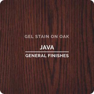 General Finishes Oil Based Gel Stain - Java (ON OAK)