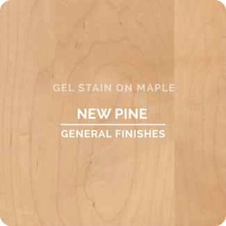 Oil Based Gel Stains General Finishes General Finishes New Pine Gel Stain On Maple