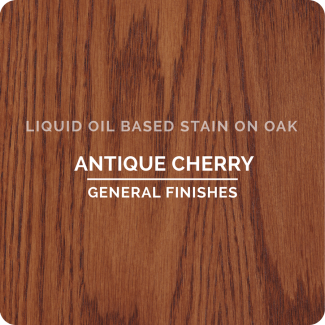 General Finishes Oil Based Liquid Wood Stain - Antique Cherry (ON OAK)