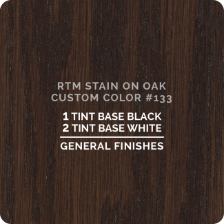 General Finishes RTM Wood Stain Custom Color Color - #133 (ON OAK)