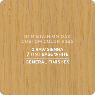 General Finishes RTM Wood Stain Custom Color Color - #142 (ON OAK)