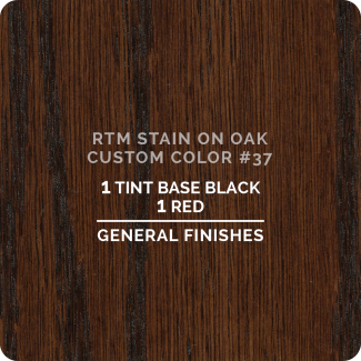 General Finishes RTM Wood Stain Custom Color Color - #37 (ON OAK)