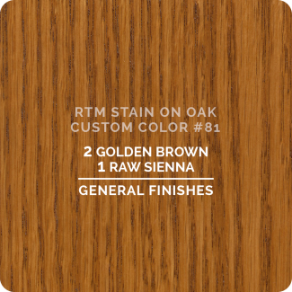 umber rtm stains
