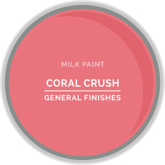 General Finishes Milk Paint - Coral Crush