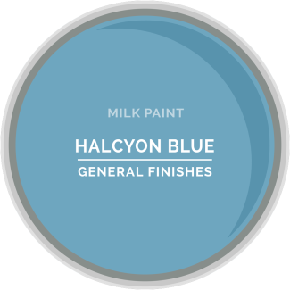 General Finishes Milk Paint - Halcyon Blue