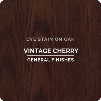 General Finishes Water Based Dye Stain - Vintage Cherry (ON OAK)
