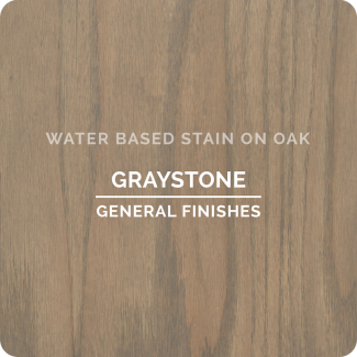 General Finishes Water Based Wood Stain - Graystone (ON OAK)