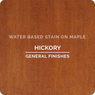 General Finishes Water Based Wood Stain - Hickory (ON MAPLE)