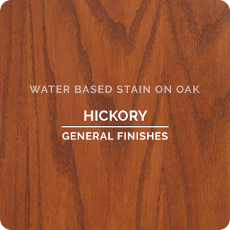 Water Based Wood Stains General Finishes General Finishes Water Based Wood Stain Hickory On Oak