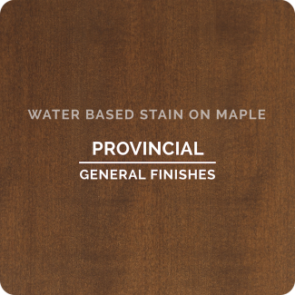 General Finishes Water Based Wood Stain - Provincial (ON MAPLE)