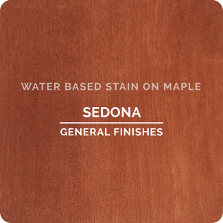 General Finishes Water Based Wood Stain - Sedona (ON MAPLE)