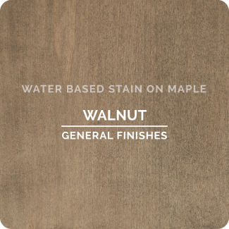 General Finishes Water Based Wood Stain - Walnut (ON MAPLE)