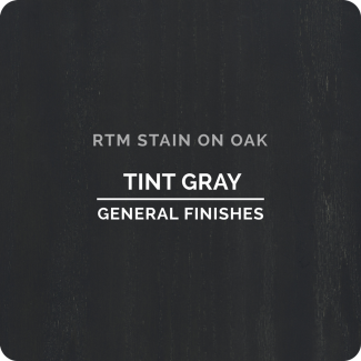 General Finishes RTM Wood Stain Stock Color - Tint Gray (ON OAK)