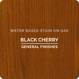 General Finishes Water Based Wood Stain - Black Cherry (ON OAK)