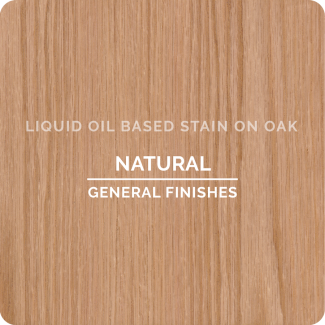 General Finishes Oil Based Liquid Wood Stain - Natural (ON OAK)