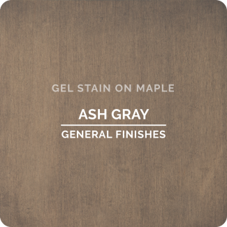 General Finishes Oil Based Gel Stain - Ash Gray (ON MAPLE)