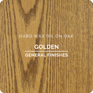 Hard Wax Oil Golden on Oak | General Finishes
