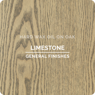 Hard Wax Oil Limestone on Oak |General Finishes