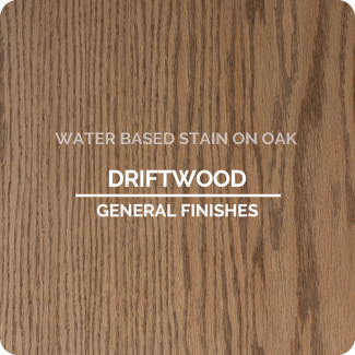 General Finishes Water Based Wood Stain - Driftwood (ON OAK)