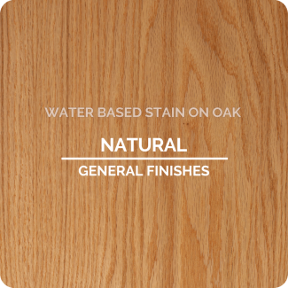 General Finishes Water Based Wood Stain - Natural Oak (ON OAK)