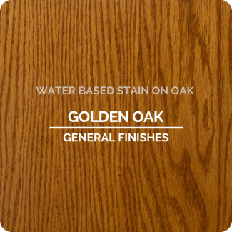 General Finishes Water Based Wood Stain - Golden Oak (ON OAK)
