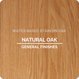 General Finishes Water Based Wood Stain - Natural Oak (ON OAK)