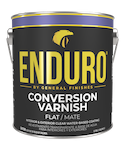 Water Based Topcoat Enduro Conversion Varnish Flat