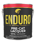 Water Based Topcoat Enduro Pre Cat Lacquer Satin
