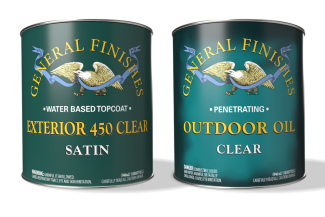 General Finishes Exterior 450 Topcoat & Outdoor Oil