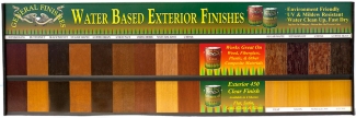 Exterior 450 Wood Stain Color Board