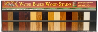 Water Based Wood Stain Color Board