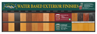 Exterior 450 Water Based Finishes POP Horizontal Board