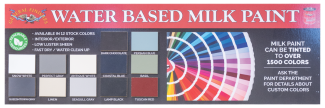 Milk Paint POP Horizontal Board