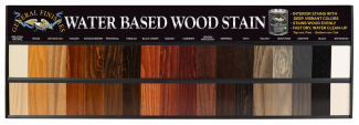 Water Based Wood Stain POP Horizontal Board