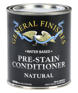 General Finishes Natural Water Based Pre-Stain Wood Conditioner, Quart